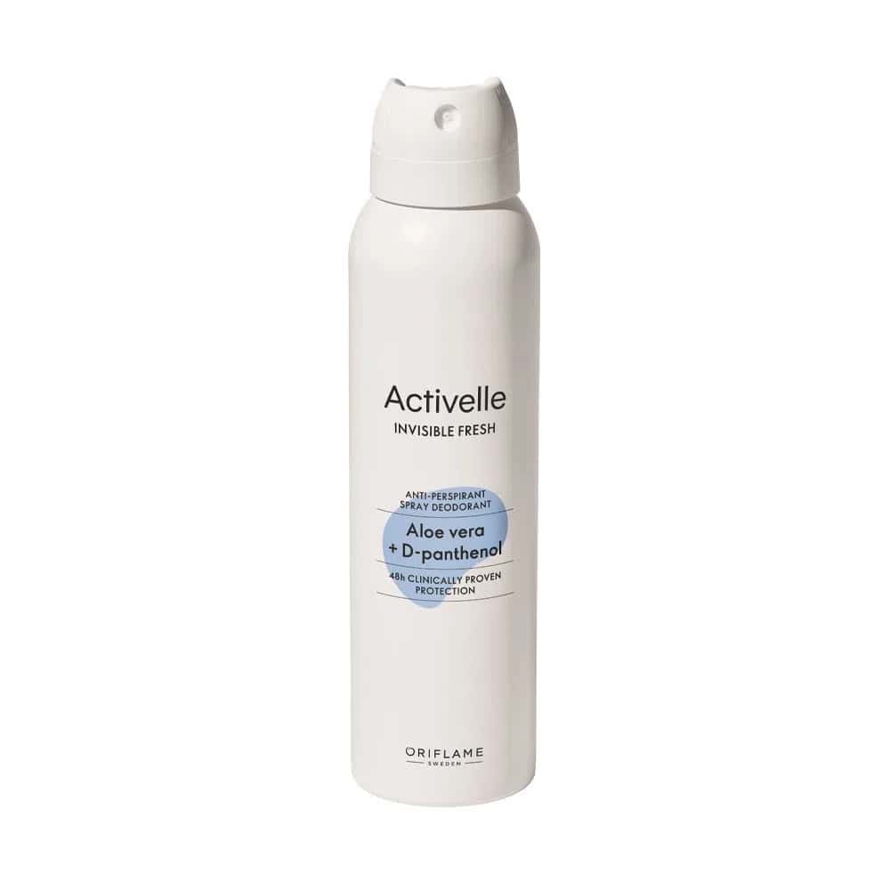 Спрей-дезодорант Oriflame Activelle Invisible Fresh - Tenderyard