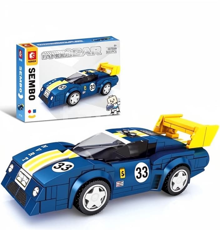 Sembo 607099 Avtomobil Konstruktoru 207 hissə