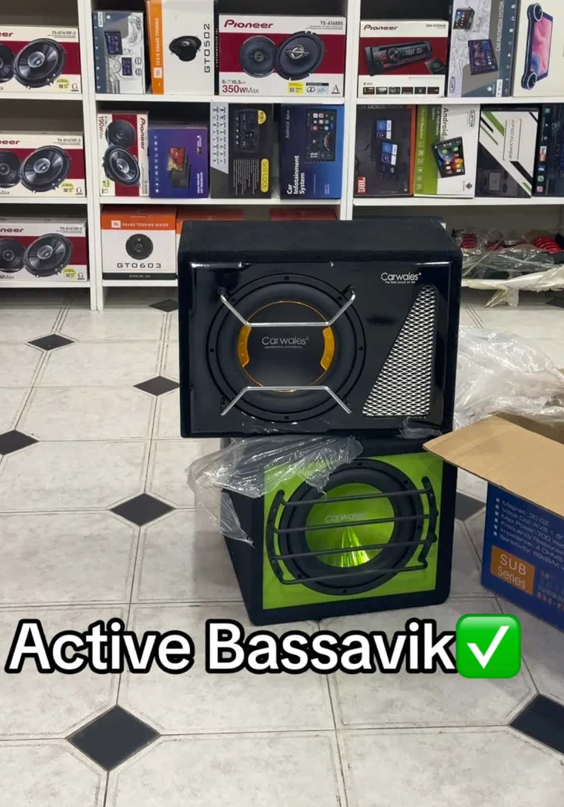Carwales 10 düym aktiv sabvufer BSX-H10A - Tenderyard