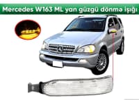 Güzgü dönmə işığı Mercedes ML W163 — şəkil 5
