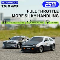 Radio ilə idarə olunan drift maşını, boz, 8+ yaş — şəkil 2