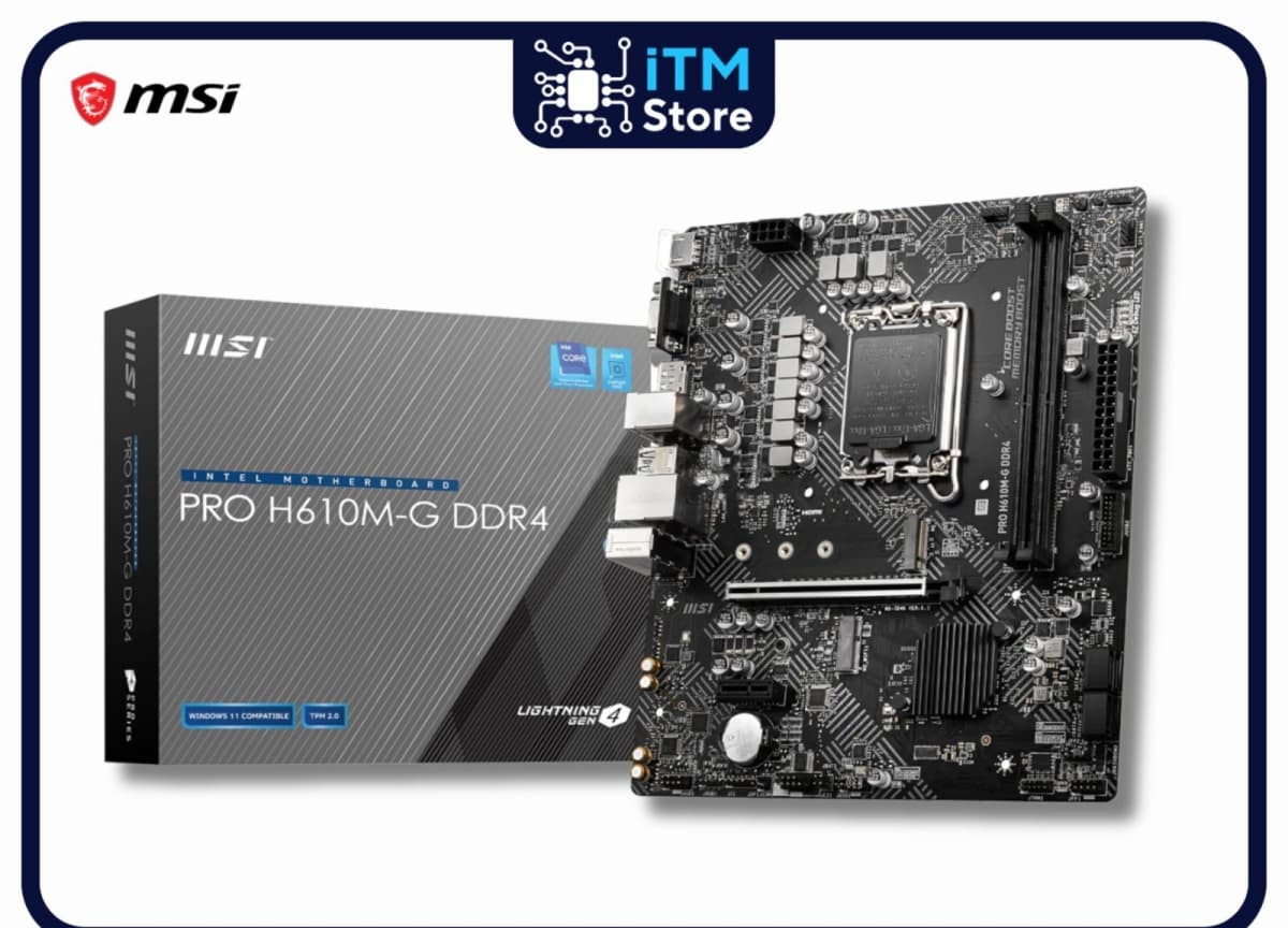 Ana plata MSI PRO H610M-G DDR4