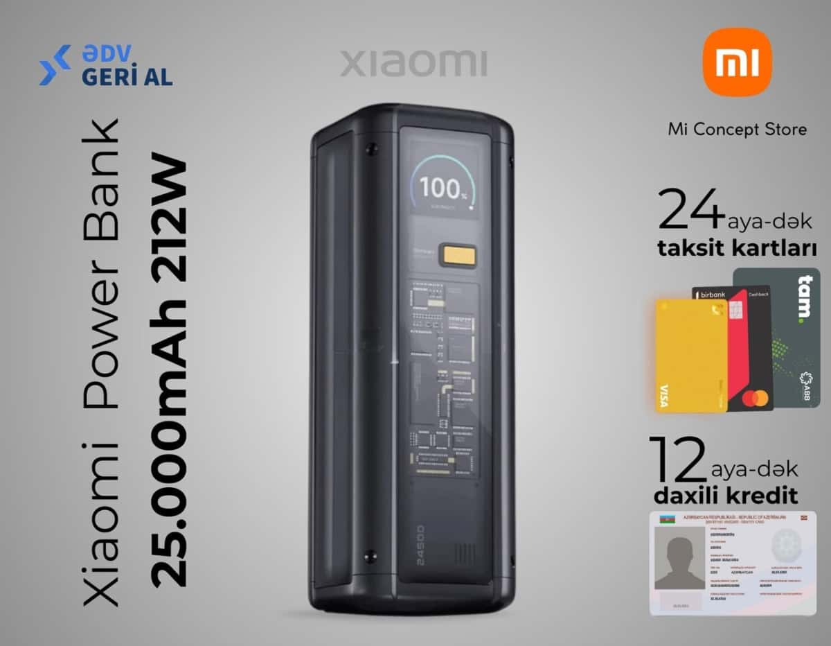 20,000 mAh power bank, Black color - Tenderyard