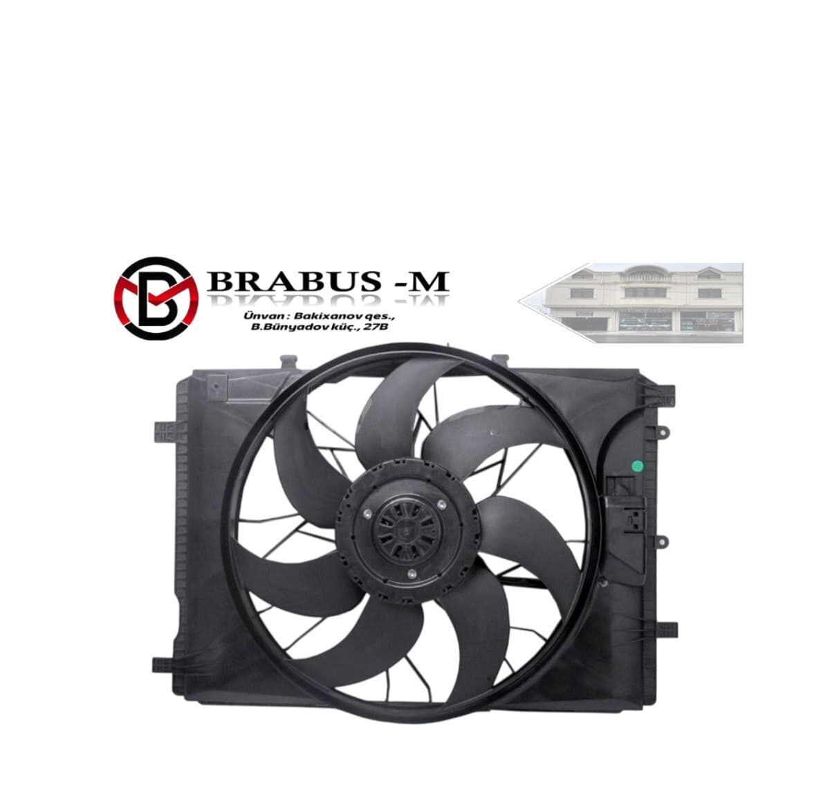 Radiator ventilyatoru Mercedes W117