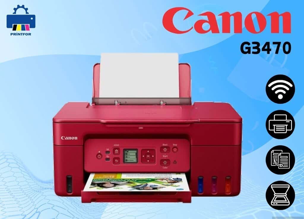 Цветной струйный принтер Canon Pixma G3470 - Tenderyard