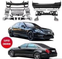 Body kit Mercedes W221 və S63 — şəkil 16