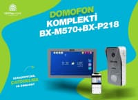 Video domofon dəsti BAX BX-M570 + BX-P218 — şəkil 1