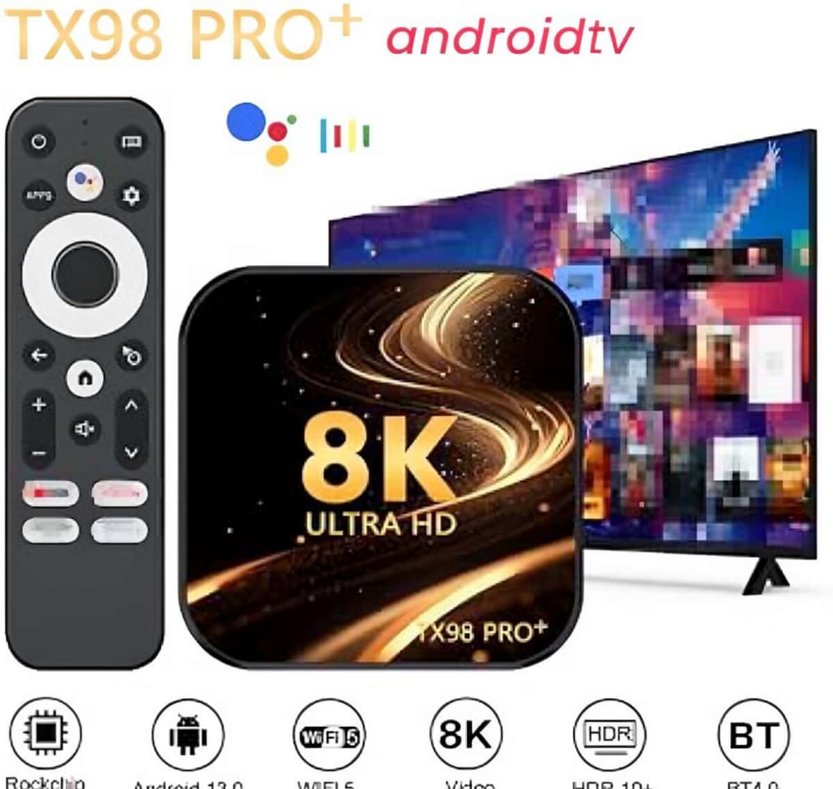 Smart TV Box 8K Android TV Cihazı - Tenderyard