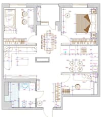 4 otaqlı mənzil 94 m² satılır — şəkil 30