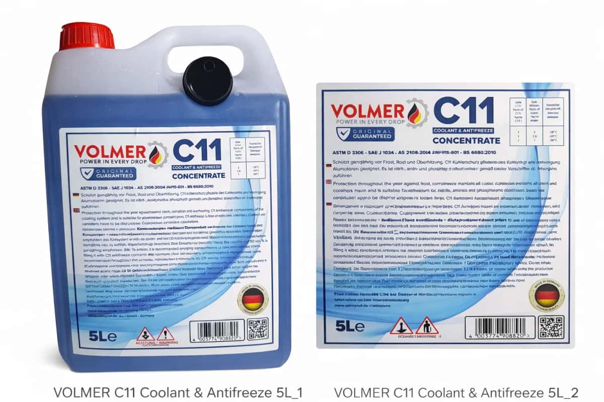 Volmer C11 Göy Antifriz Konsentratı, 5L - Tenderyard