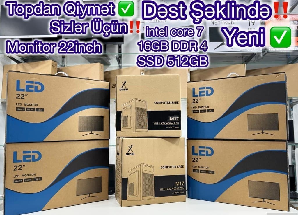 HP ProBook Masaüstü Kompüter i7 16GB RAM 512GB SSD
