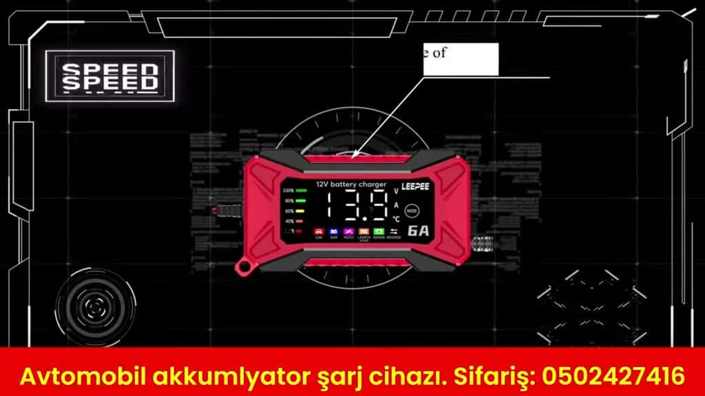 Smart car battery charger 12V/24V - Tenderyard