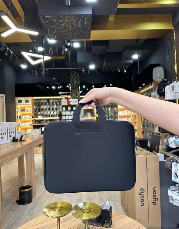 Laptop çantası Qara rəng