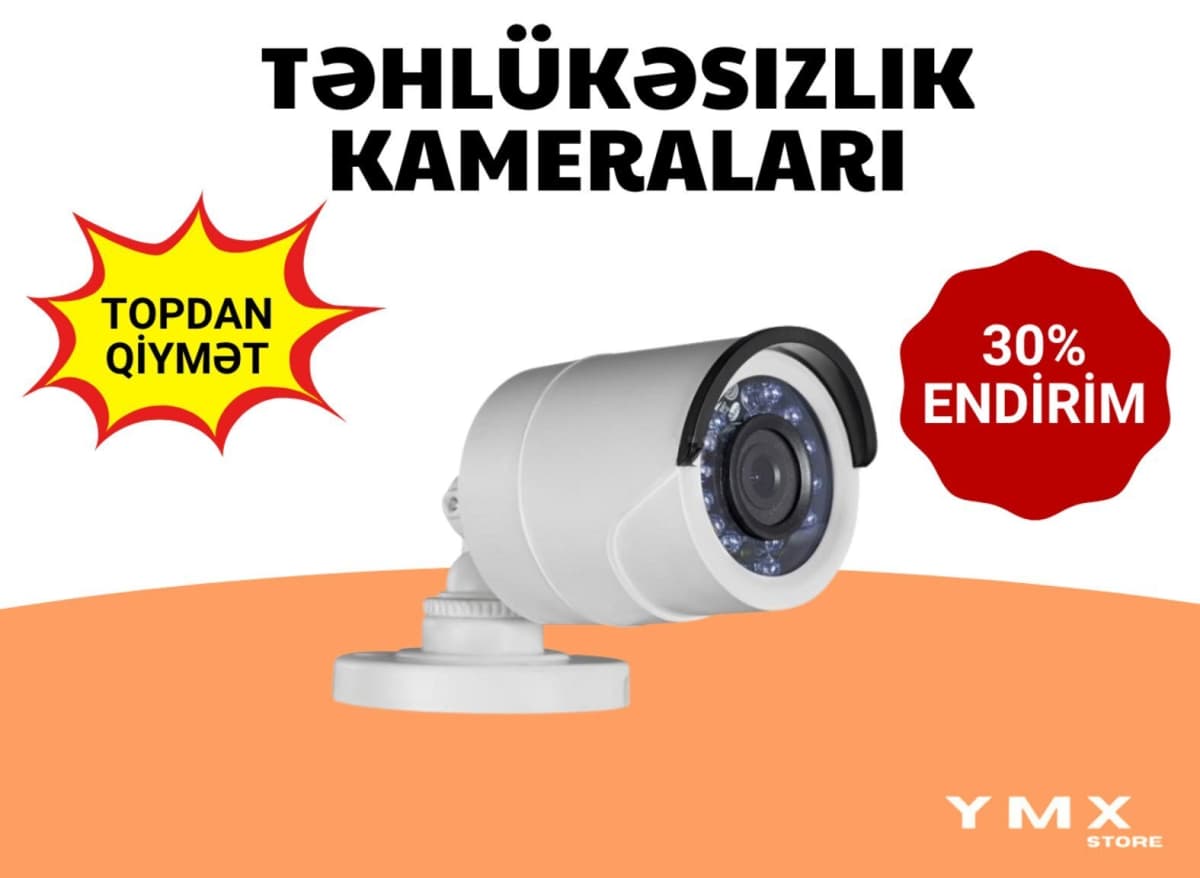 Təhlükəsizlik kameraları və videomüşahidə sistemləri