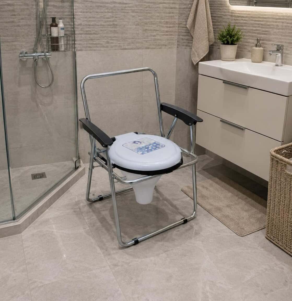 Sanitary chair for patients (bio-potty) - Tenderyard