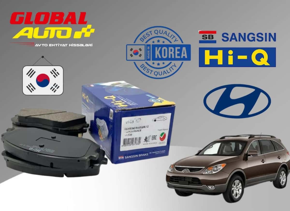 Brake pad Hyundai ix55 / Veracruz (2010-2014) - Tenderyard
