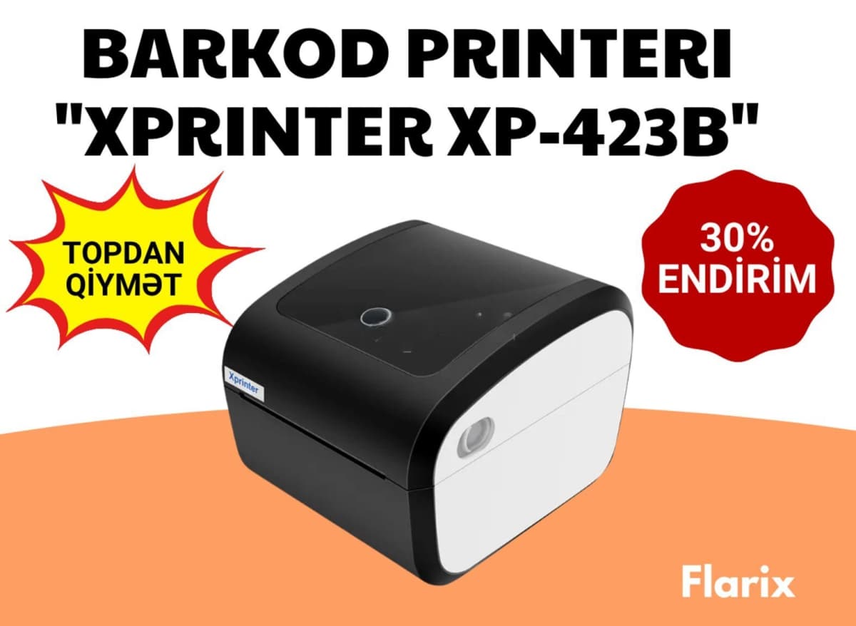 Barkod printeri Xprinter XP-423B