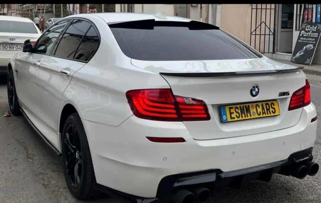 BMW F10 F30 G30 G20 E60 E90 Спойлер в стиле «Летучая мышь» - Tenderyard