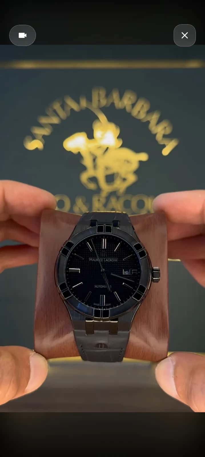 Men's watch, Black color - Tenderyard
