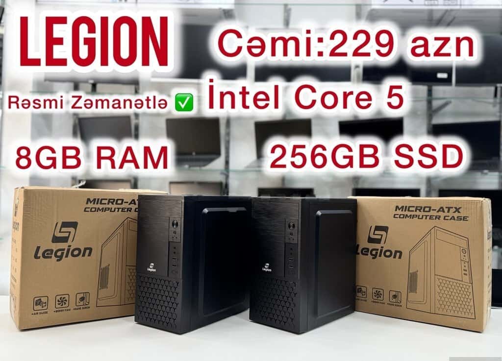 Legion Desktop Computer Intel i5 - Tenderyard