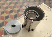 Samovar Paslanmayan polad material — şəkil 4
