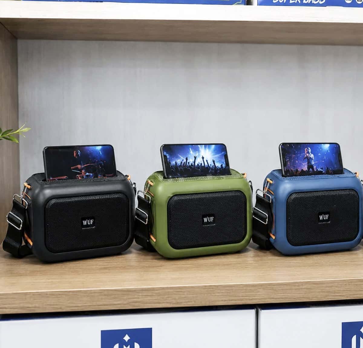 Портативная беспроводная Bluetooth-колонка Wuf W2 - Tenderyard