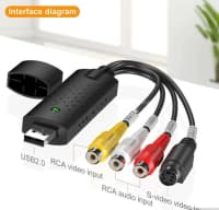USB Video Audio Capture Card adapteri — şəkil 4