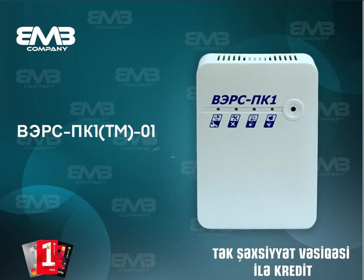 Yanğın siqnalizasiya paneli Vers PK1 1 zonalı