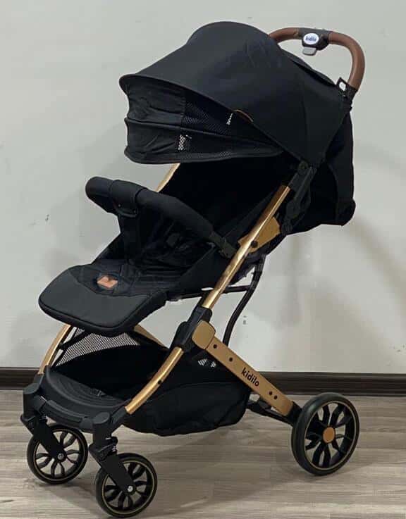 Unisex baby stroller, Blue color - Tenderyard