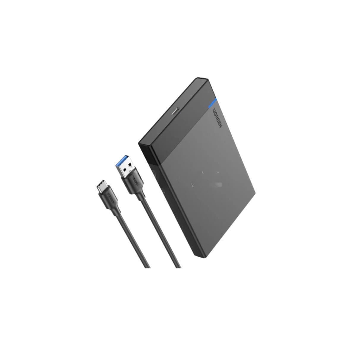 HDD qutusu Ugreen USB-C 2.5 hard drive enclosure US221