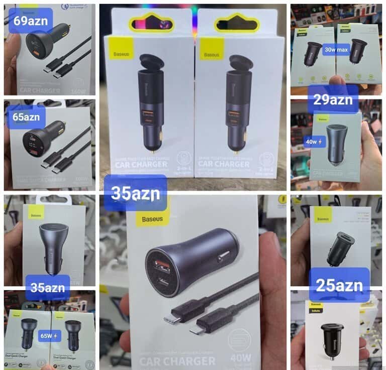 Baseus Car Adapter (Fast Charge) - Tenderyard