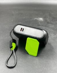 10,000 mAh powerbank, Qara rəng — şəkil 2