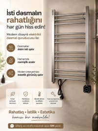 Qara rəng dəsmal quruducusu — şəkil 3