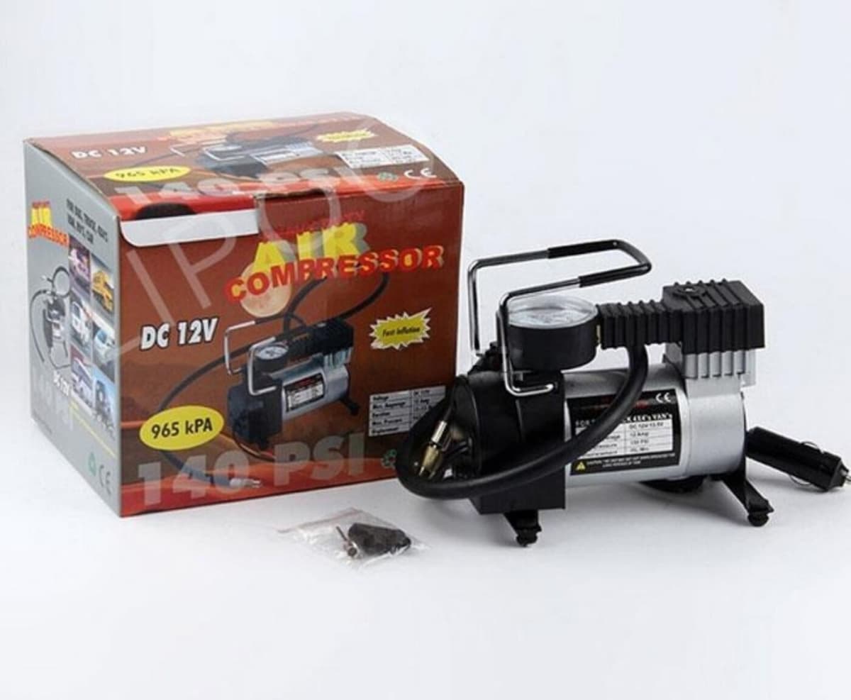 Avtomobil üçün təkər dolduran kompressor 12V 120W