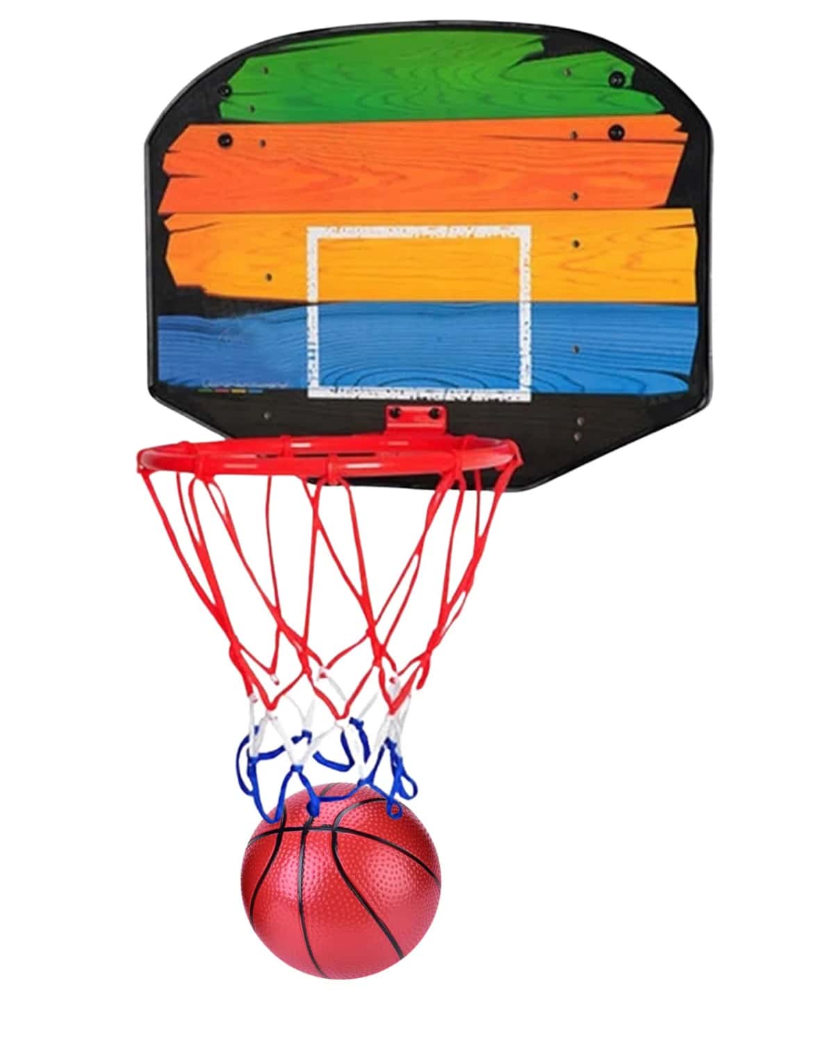 Basketball set for kids, colorful - Tenderyard