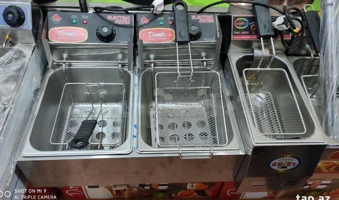 Damla Paslanmaz Polad Fritöz və Peraşki Aparatı