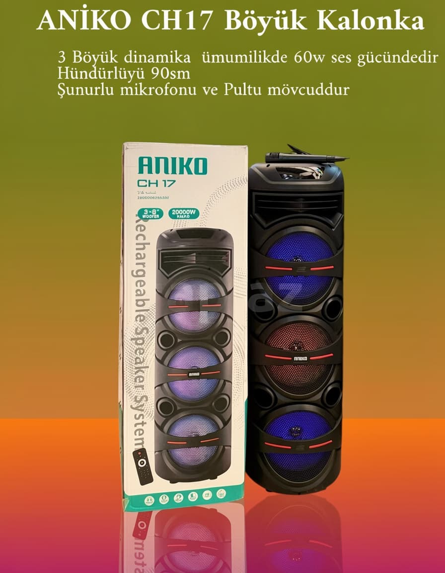 Qara rəng səs gücləndirici