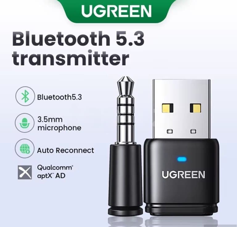 Bluetooth adapter Ugreen USB 5.3 PS5/PS4/Nintendo