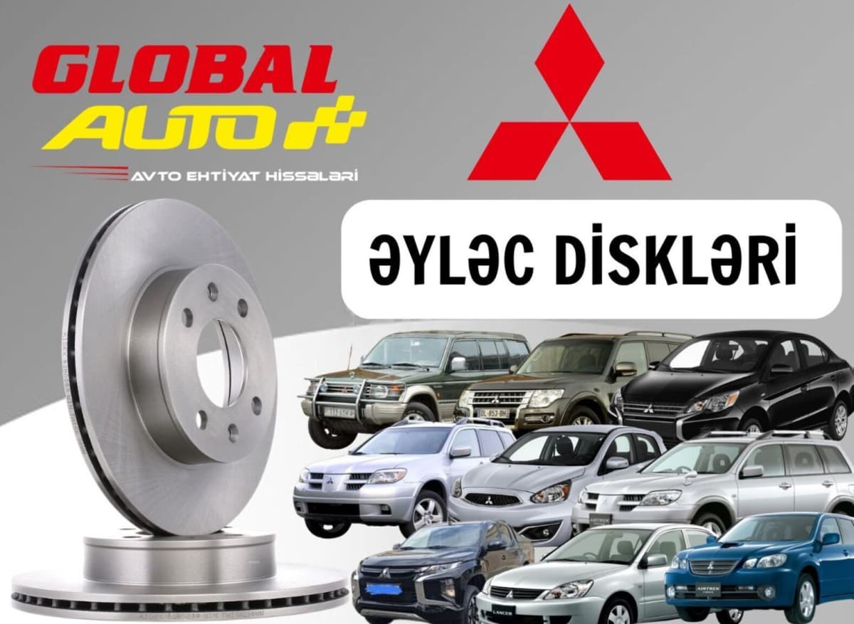 Əyləc diskləri Mitsubishi modelləri üçün