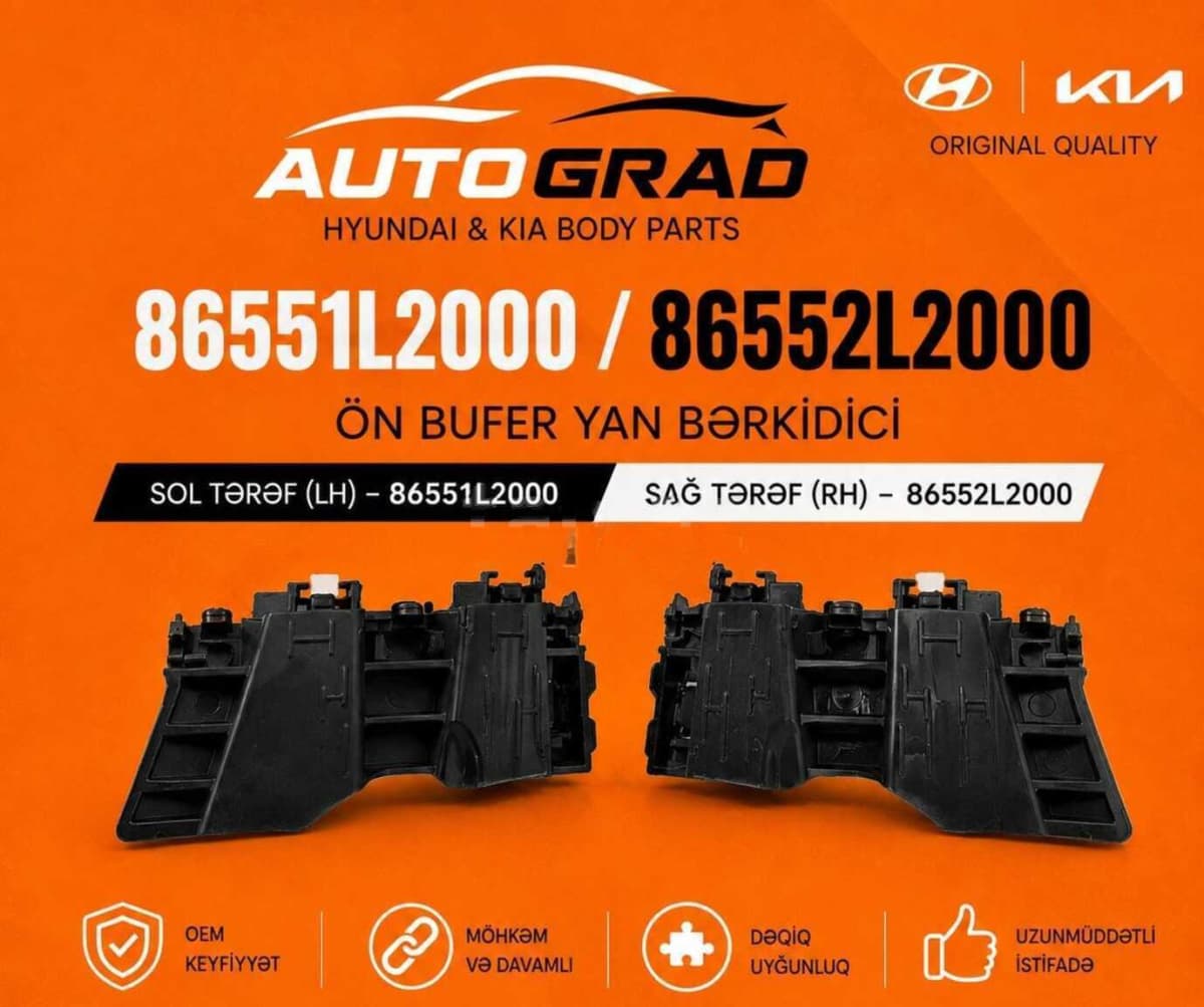 Ön bufer yan bərkidicisi Kia Optima (K5) 2021-2023