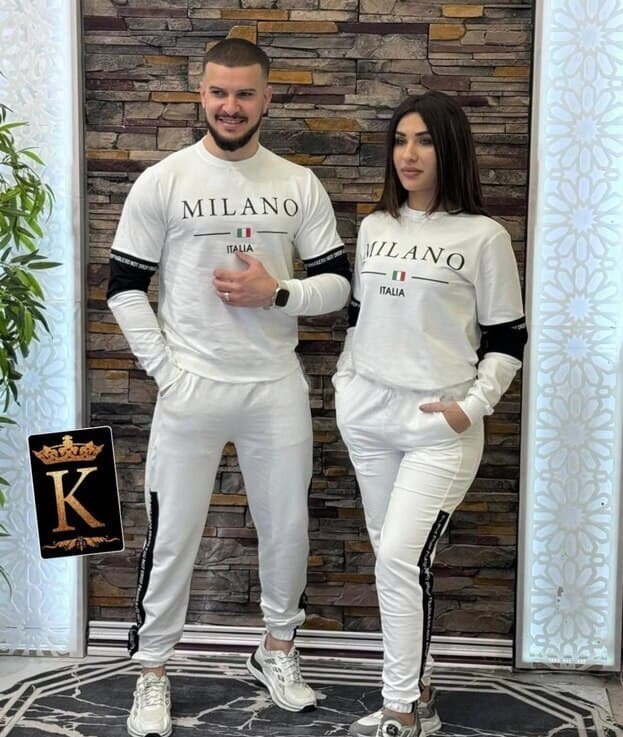 Kişi geyim dəsti, Qarışıq rəng, 42 ölçü
