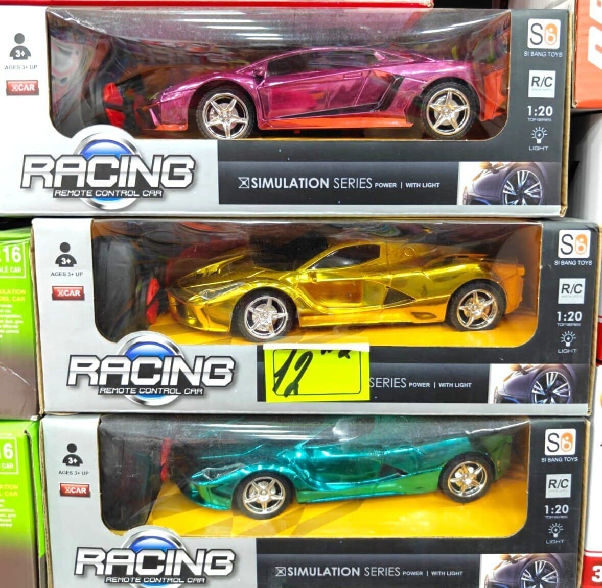 Pultlu yarış maşını Racing Simulation 1:20