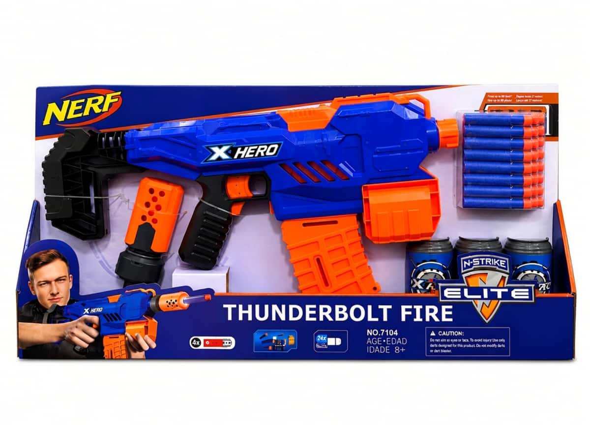 X-Hero Thunderbolt Fire Oyuncaq Tapança - Tenderyard