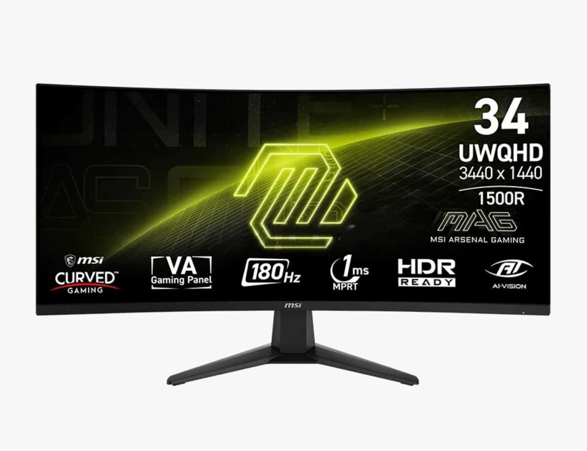 Монитор MSI MAG 346CQ 34" UWQHD 180Hz - Tenderyard