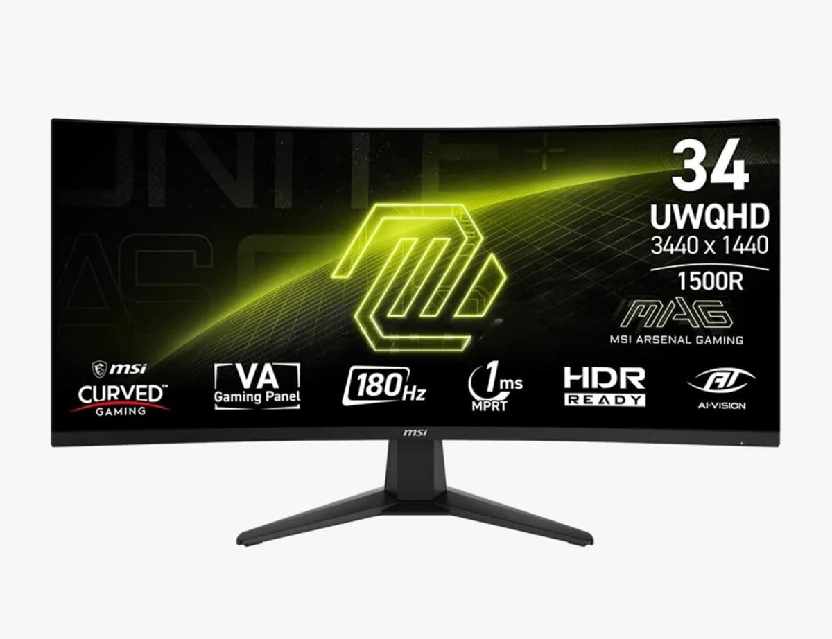 Monitor MSI MAG 346CQ 34" UWQHD 180Hz