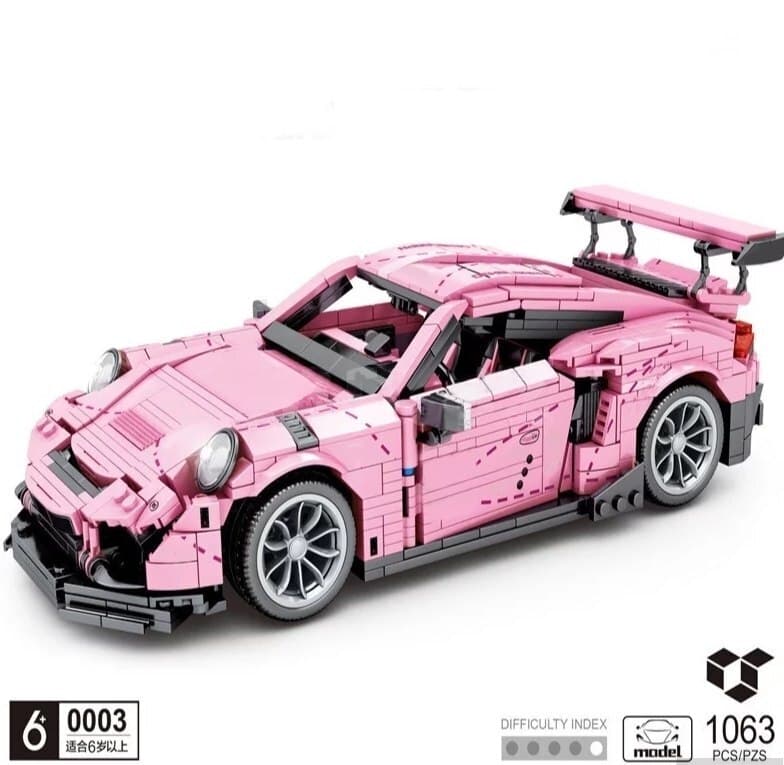 Technique Porsche 911 GT3 Pink Konstruktor
