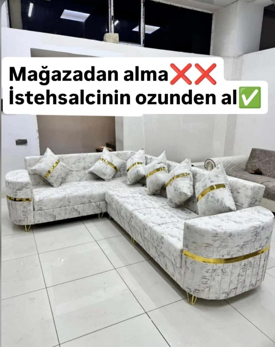 Künc divan, Qarışıq rəng - Tenderyard