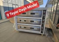 3 Mərtəbəli Elektrikli Daşlı Çörək və Şirniyyat Sobası — şəkil 1