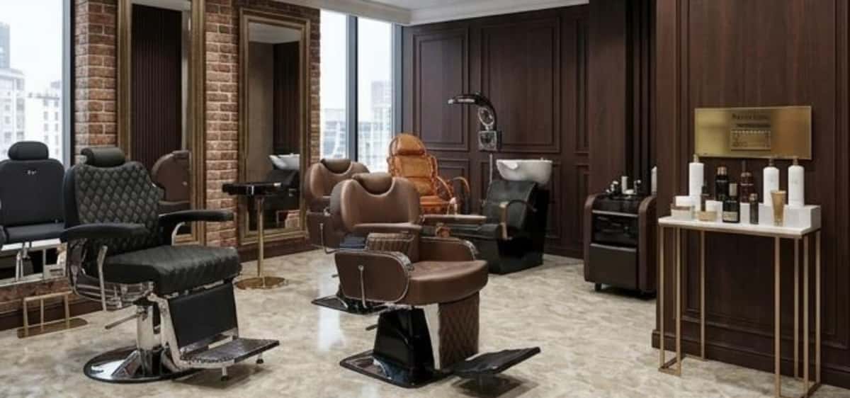Barber chair, made in Turkey - Tenderyard