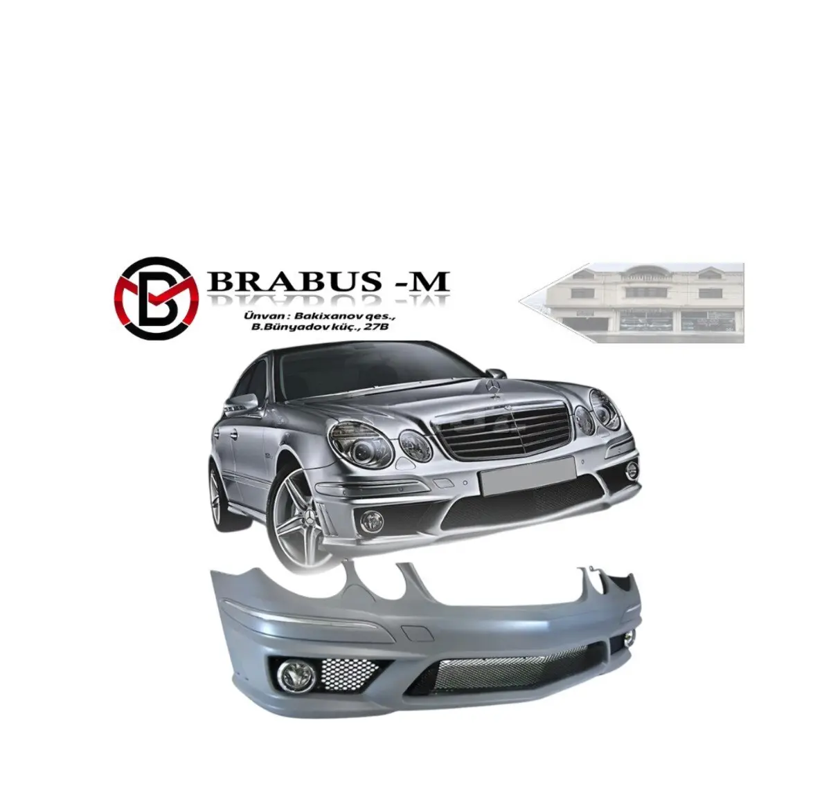 Ön bufer Mercedes W211 E63